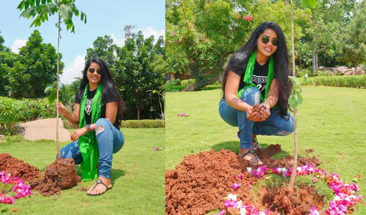 Actress Sumaya Reddy joins Green India Challenge