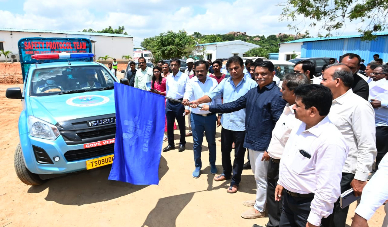 KTR launches HMWS&SB safety protocol vehicles