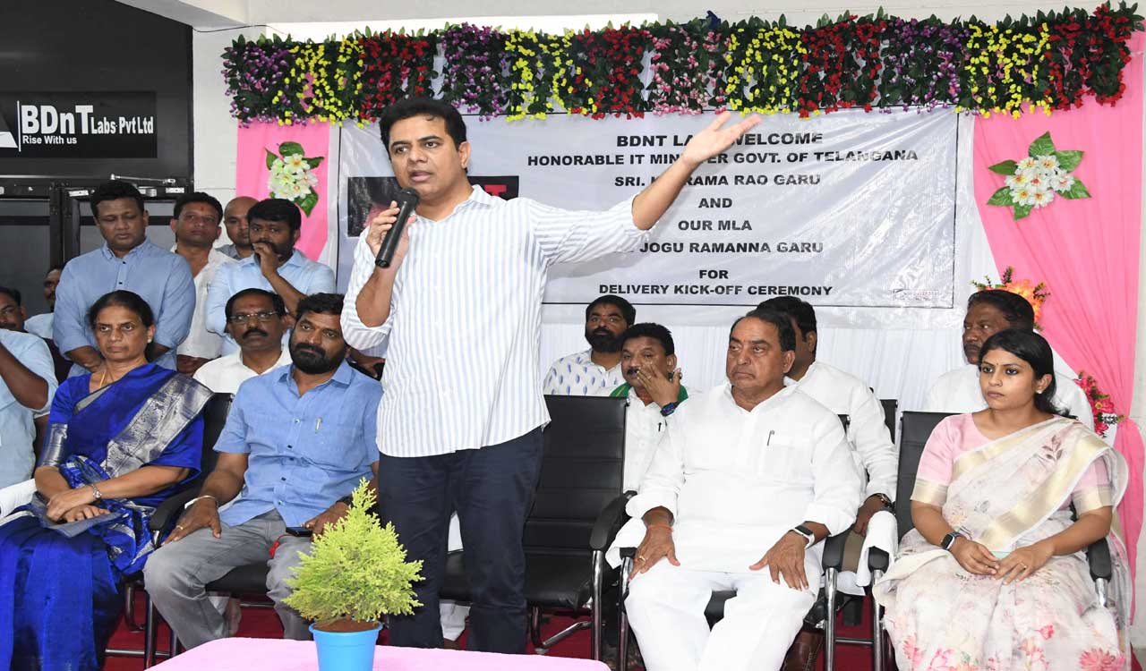 Telangana firm on expansion of IT sector to Tier-II cities, says KTR