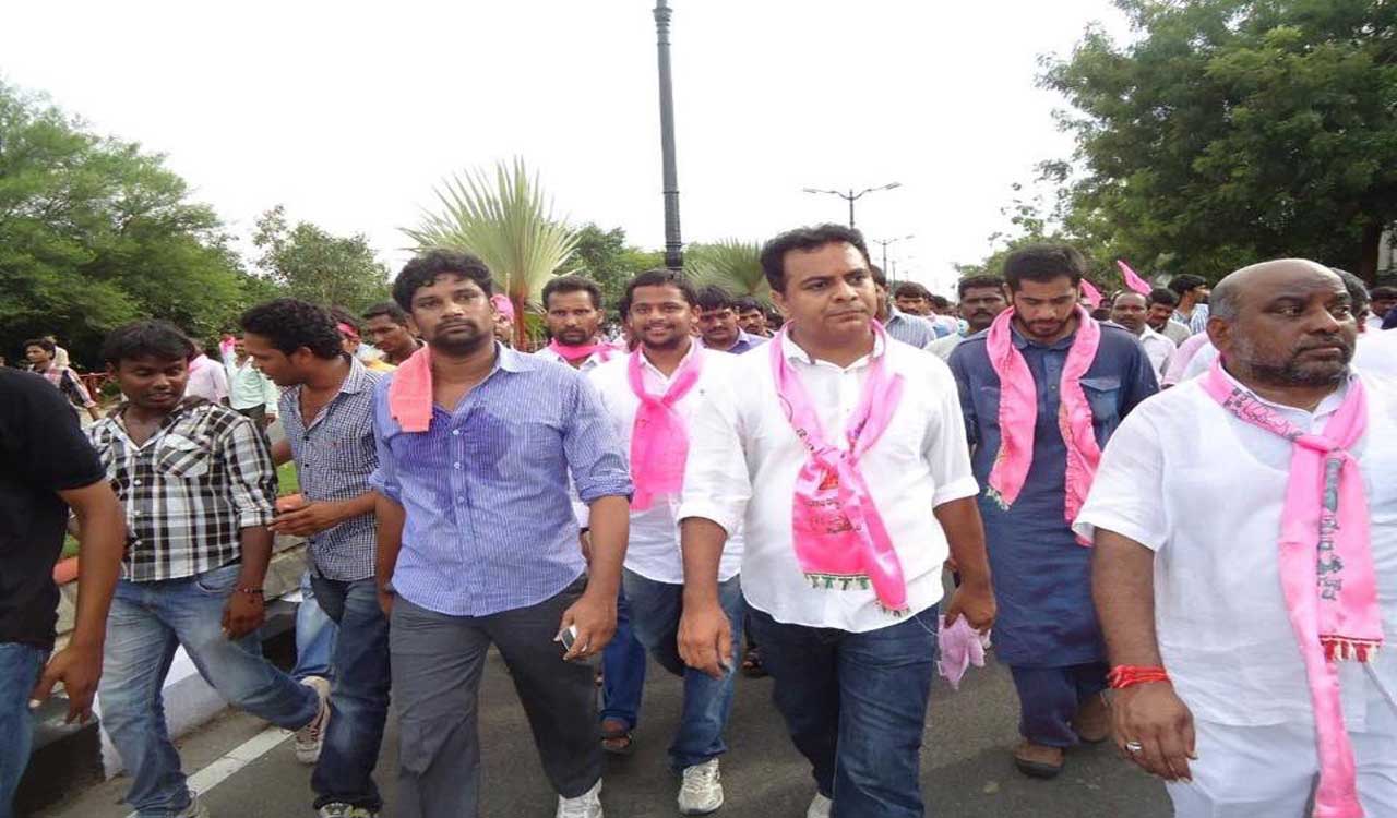 KTR questions Opposition leaders over their role in Telangana movement