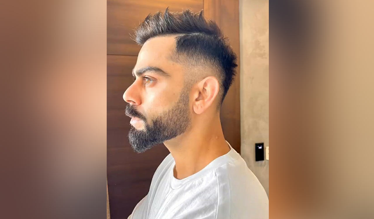 Virat Kohli gets a stylish haircut ahead of T20 World Cup - Telangana Today