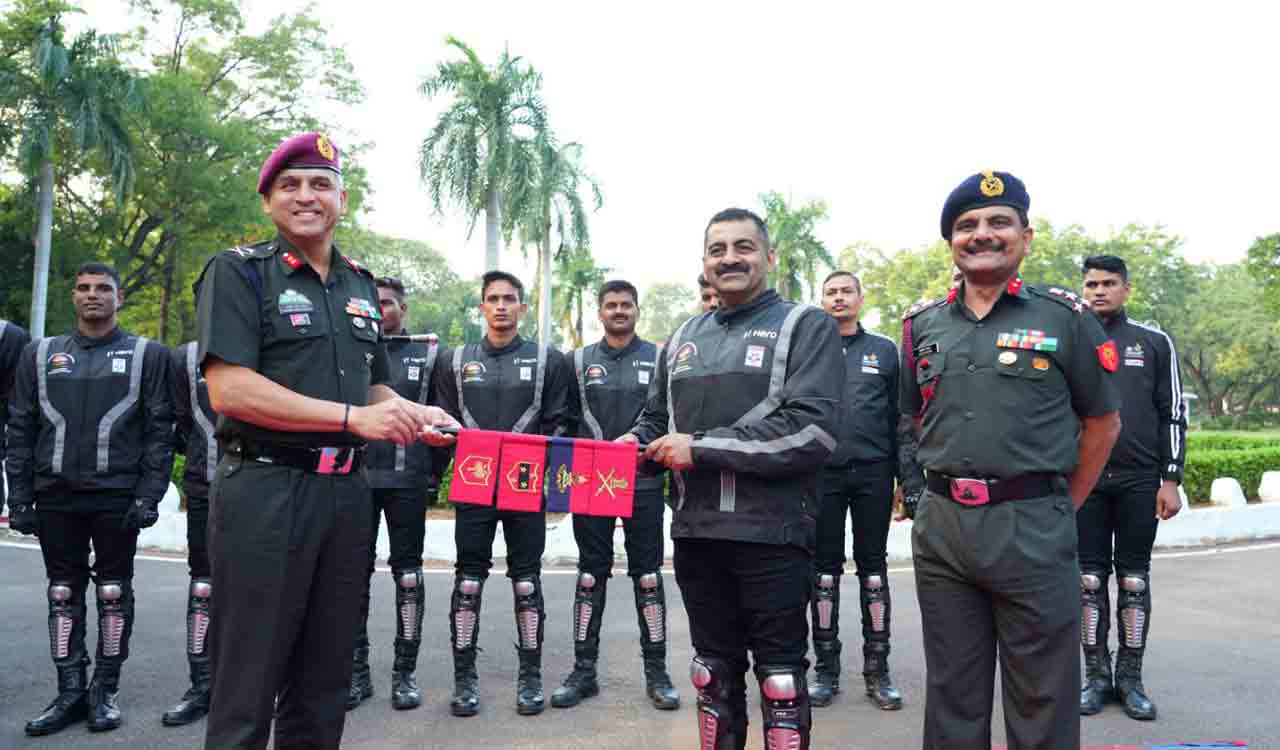 Artillery Centre to flag off motorcycle expedition from Hyderabad to Dhanushkodi