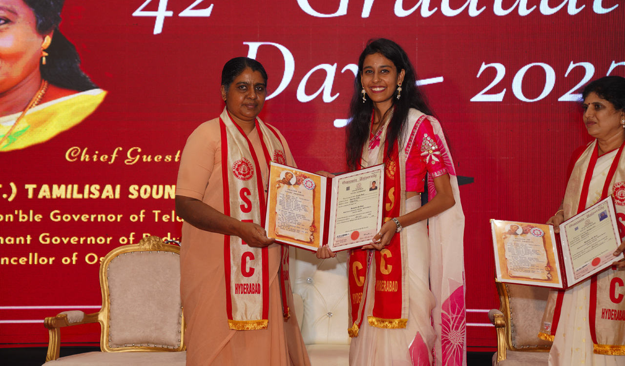 st-francis-college-for-women-organises-42nd-graduation-day-in-hyderabad-telangana-today