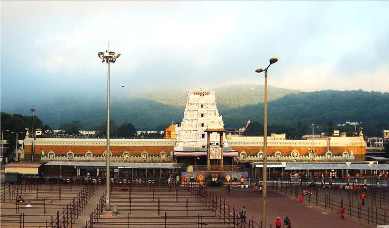 Tirupati temple opened for devotees after solar eclipse ...