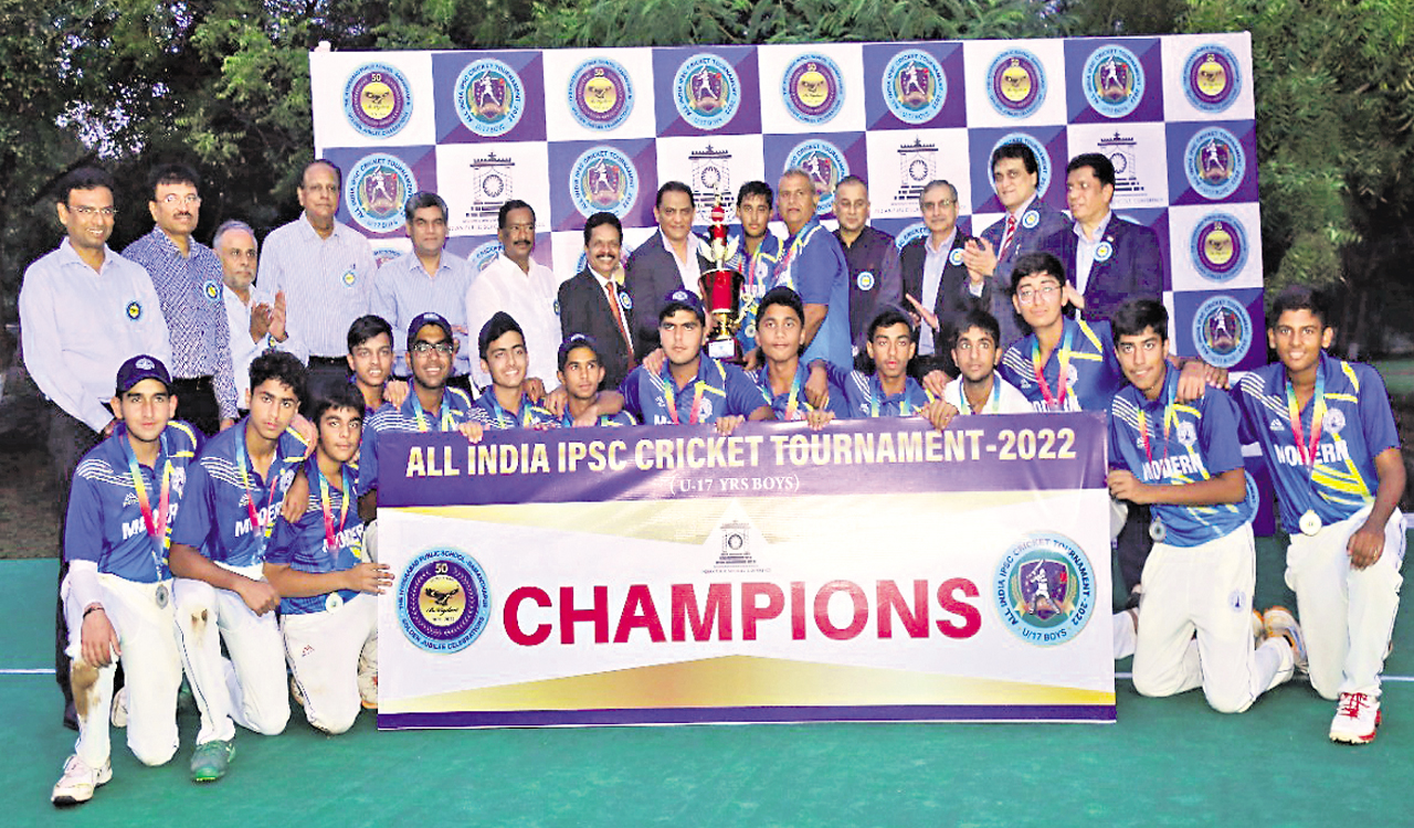 Hyderabad Public School emerge runners-up at IPSC U-17 Cricket Tournament