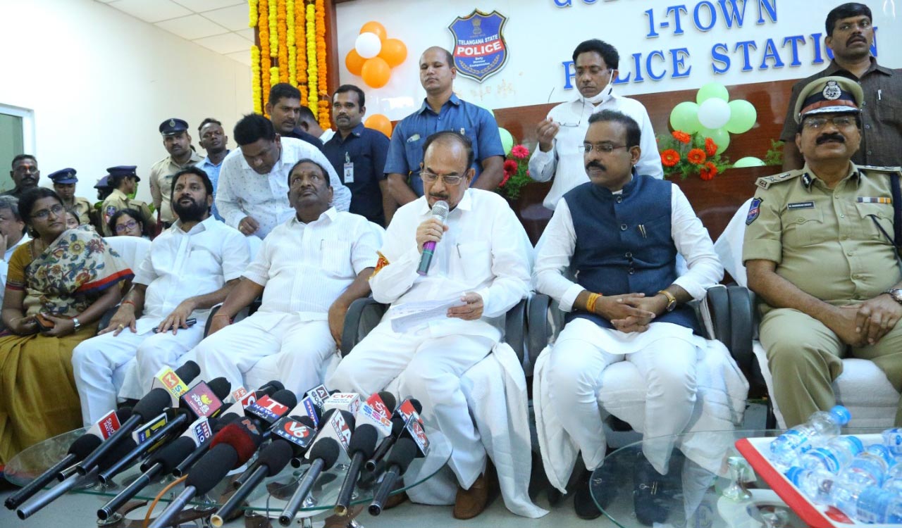 Telangana police have emerged as role models: Home Minister