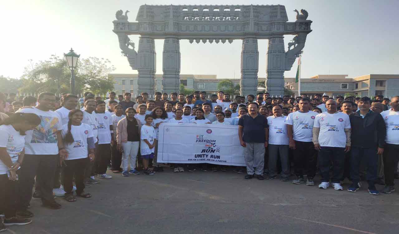 NIT Warangal organises Fit-India Freedom Run 3.0