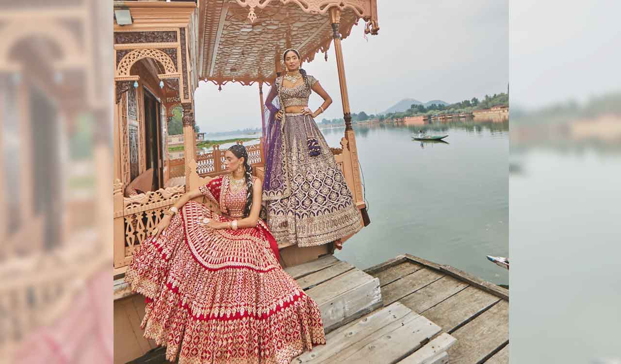 Neeru'S Pink Color Nett Fabric Lehenga Choli – neerus-india