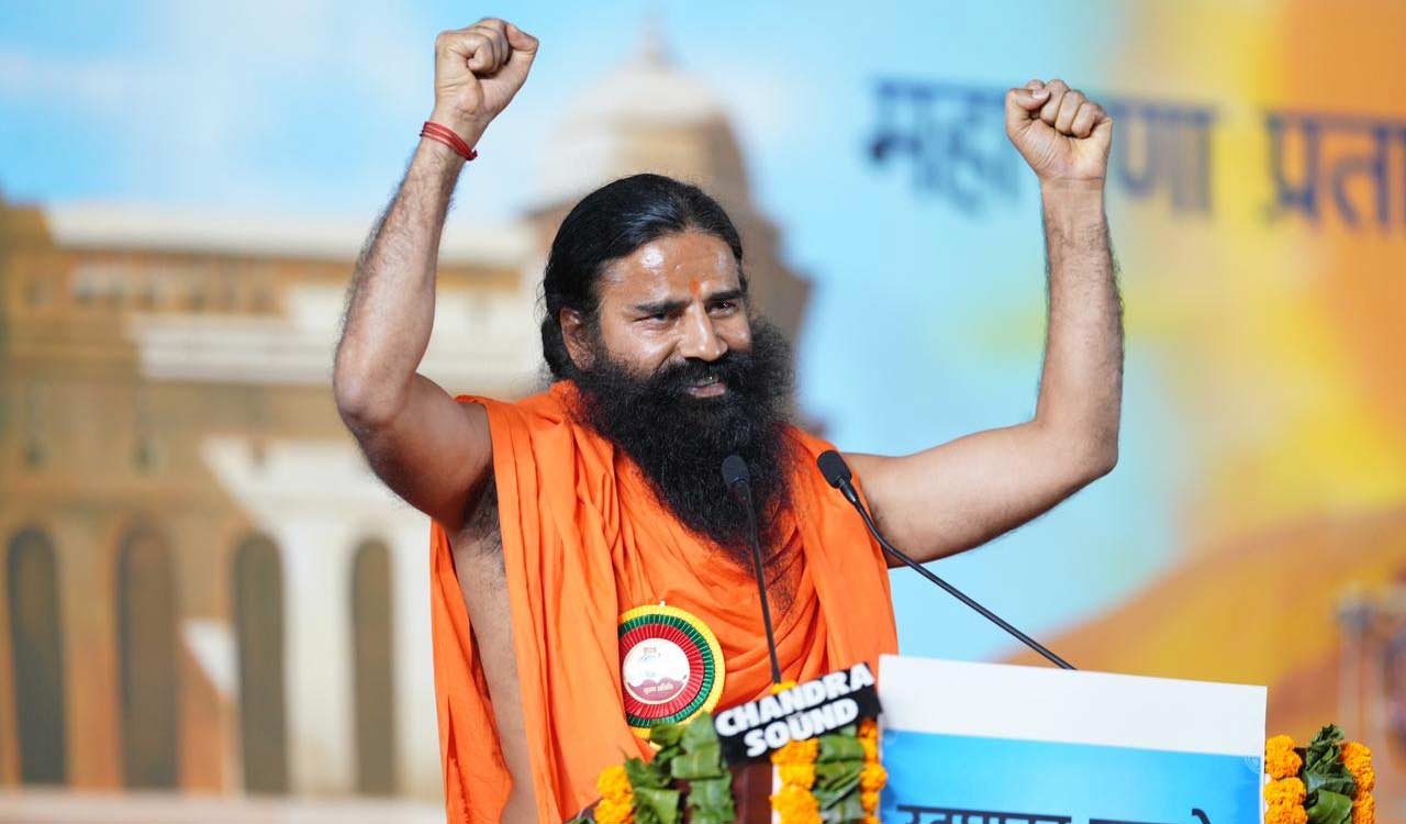 After furore for slurring women, Ramdev regrets and apologises - Telangana  Today