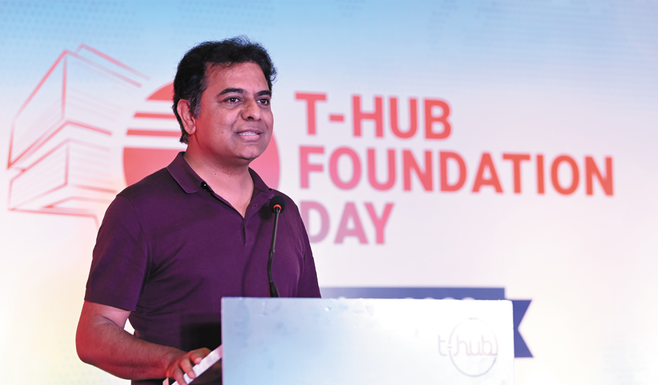 Incremental innovation will spur GSDP, says KTR at T-Hub’s 7th anniversary