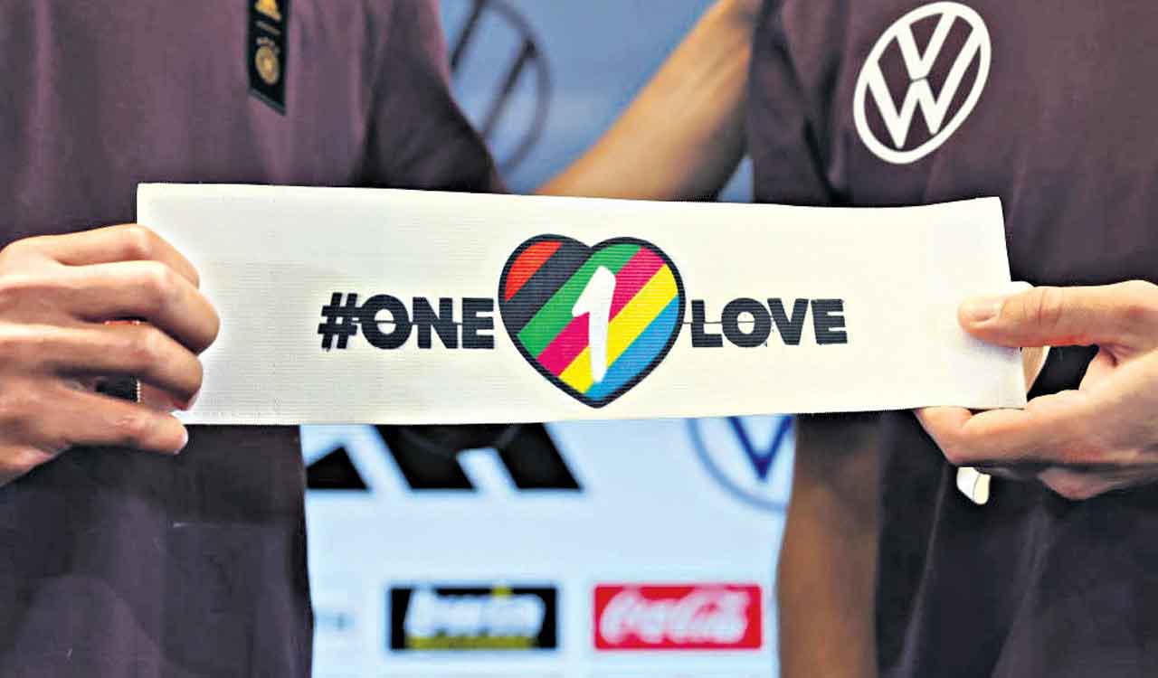 LGBTQ condemn FIFA threat to 'One Love' band