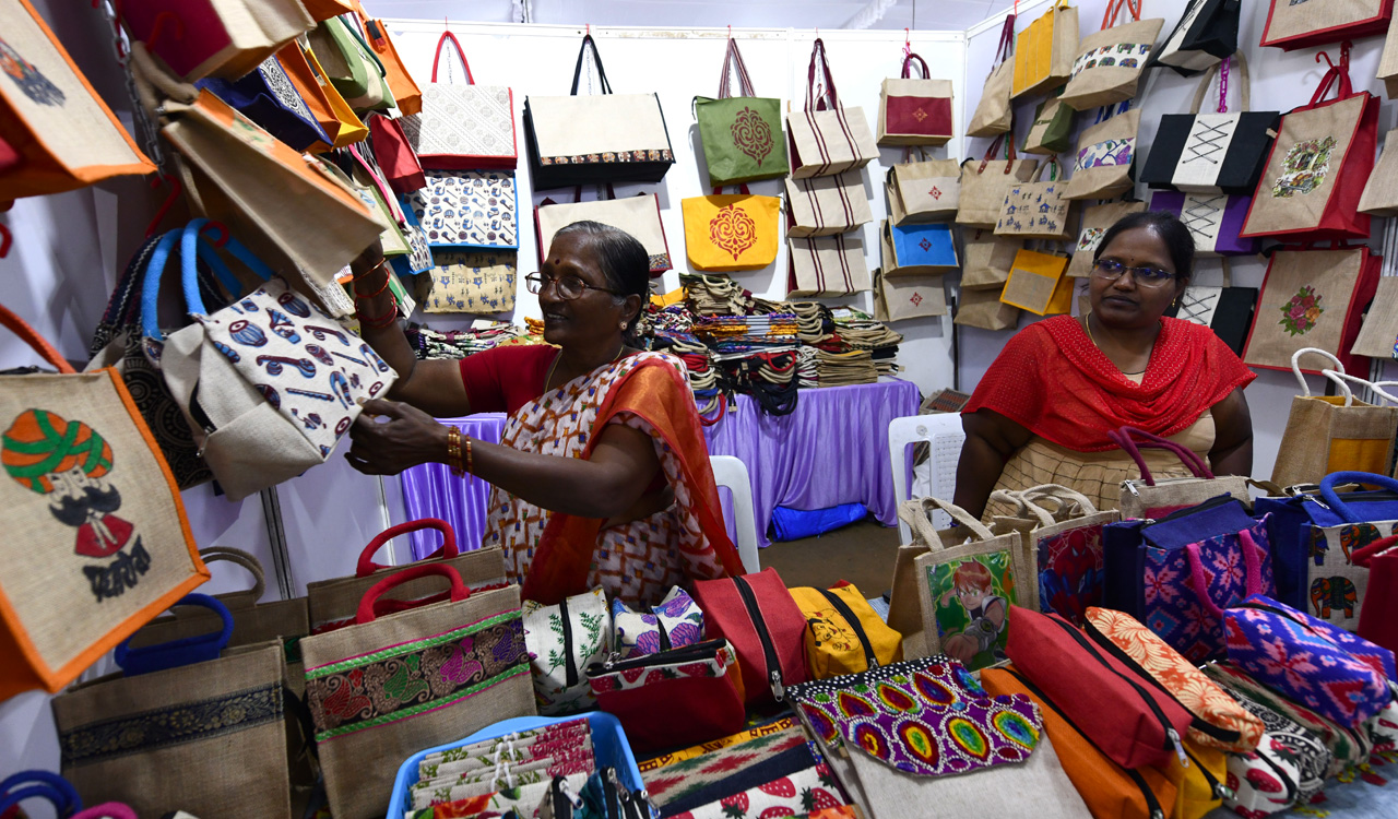 Hyderabad: Rural women craftspersons find platform at SARAS Fair 2022