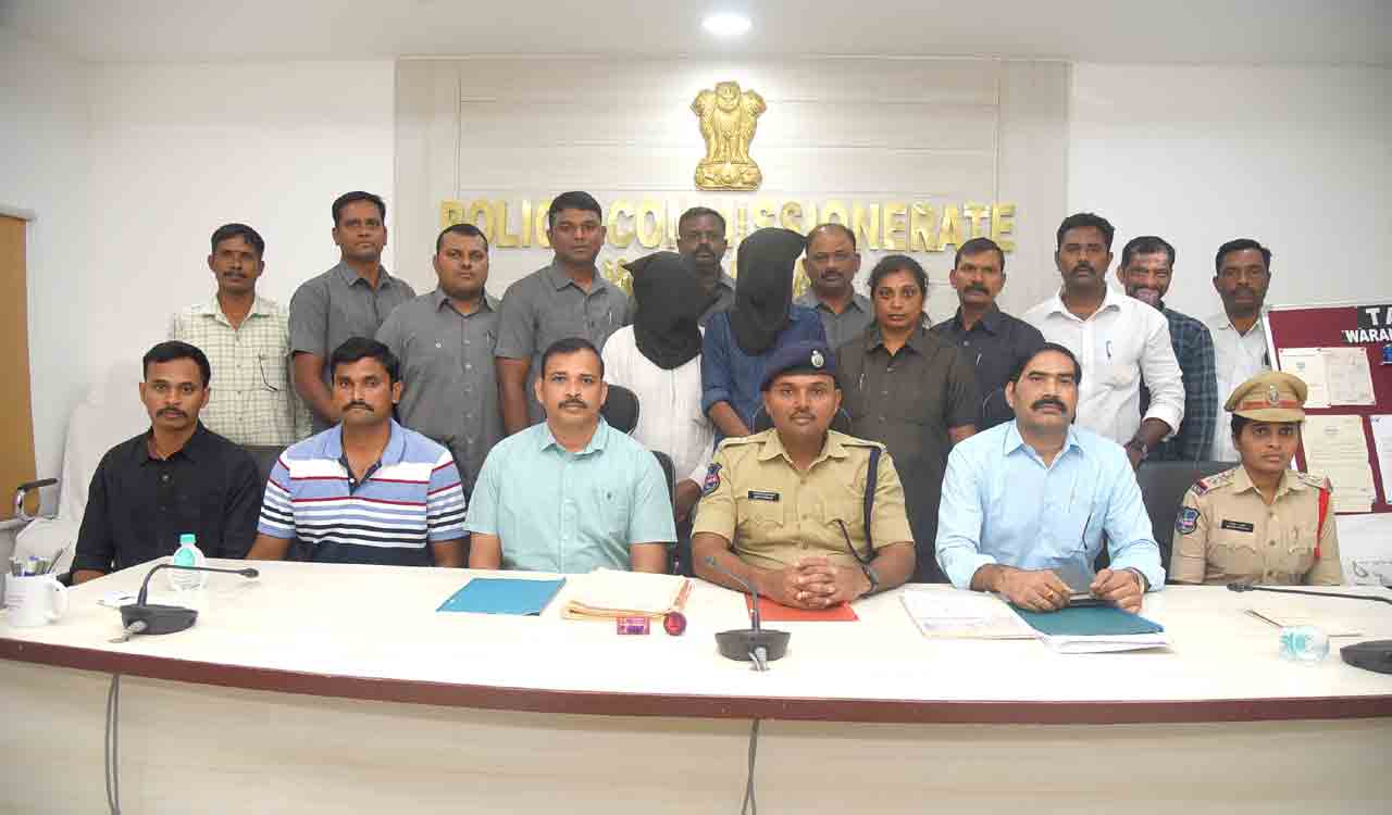 Two including former govt employee arrested for forgery in Warangal