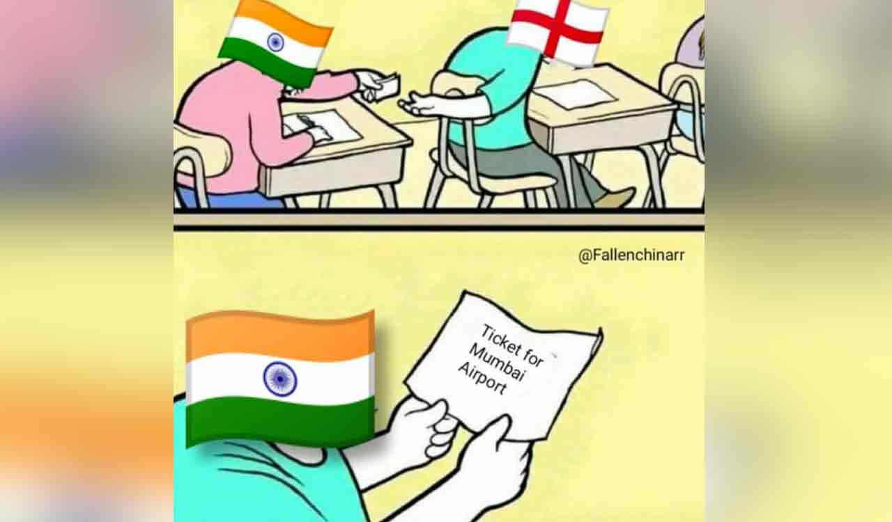 Twitter flooded with memes after India's disappointing defeat to England -  Telangana Today
