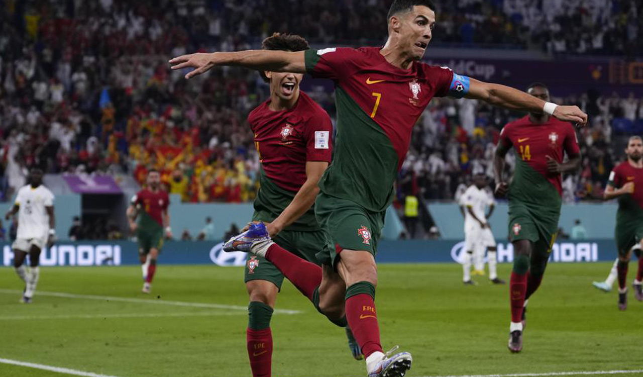FIFA WC 2022: Ronaldo makes history as Portuguese thriller beats Ghana 3-2