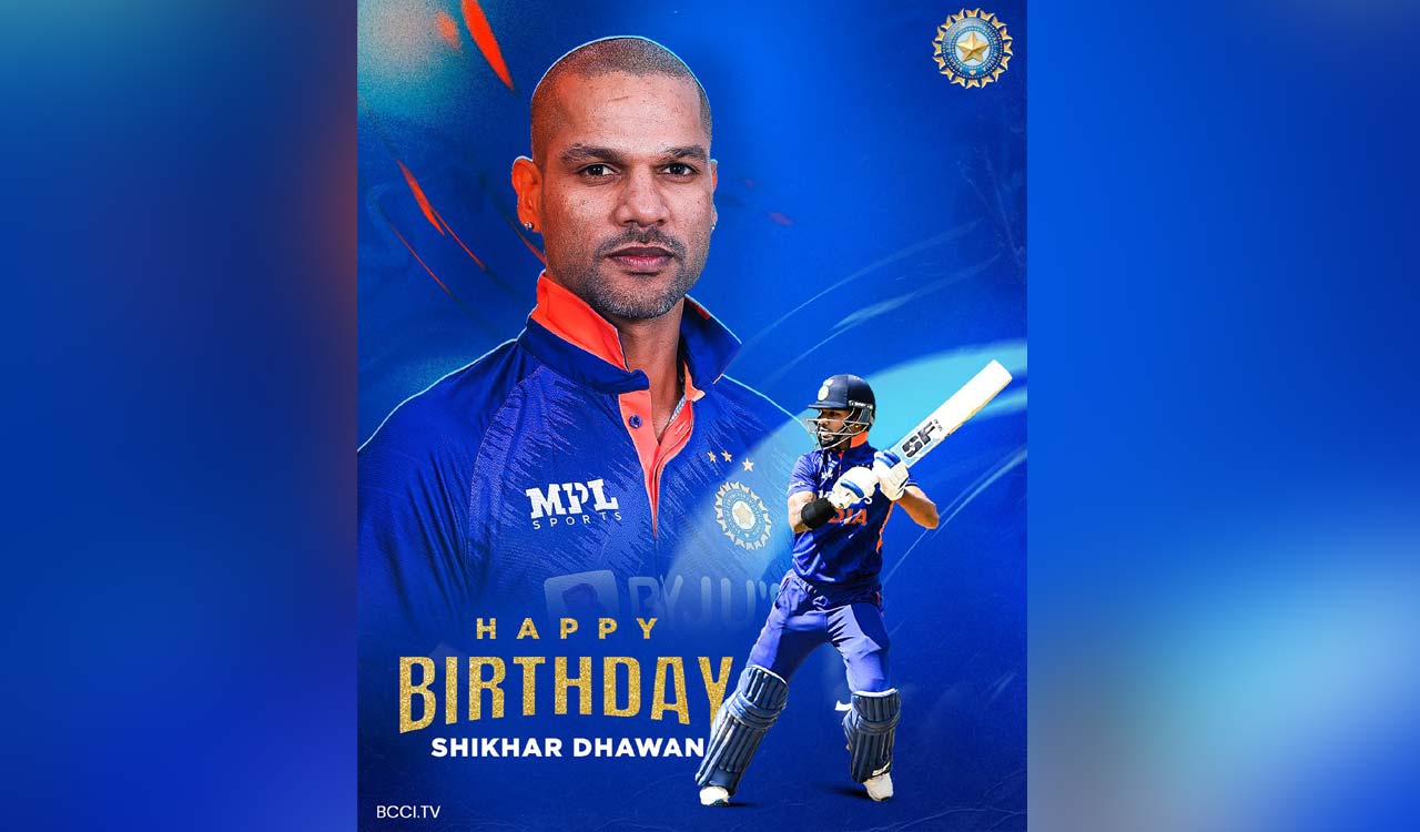 BCCI, Virat Kohli extend heartfelt birthday wishes to Shikhar Dhawan -  Telangana Today