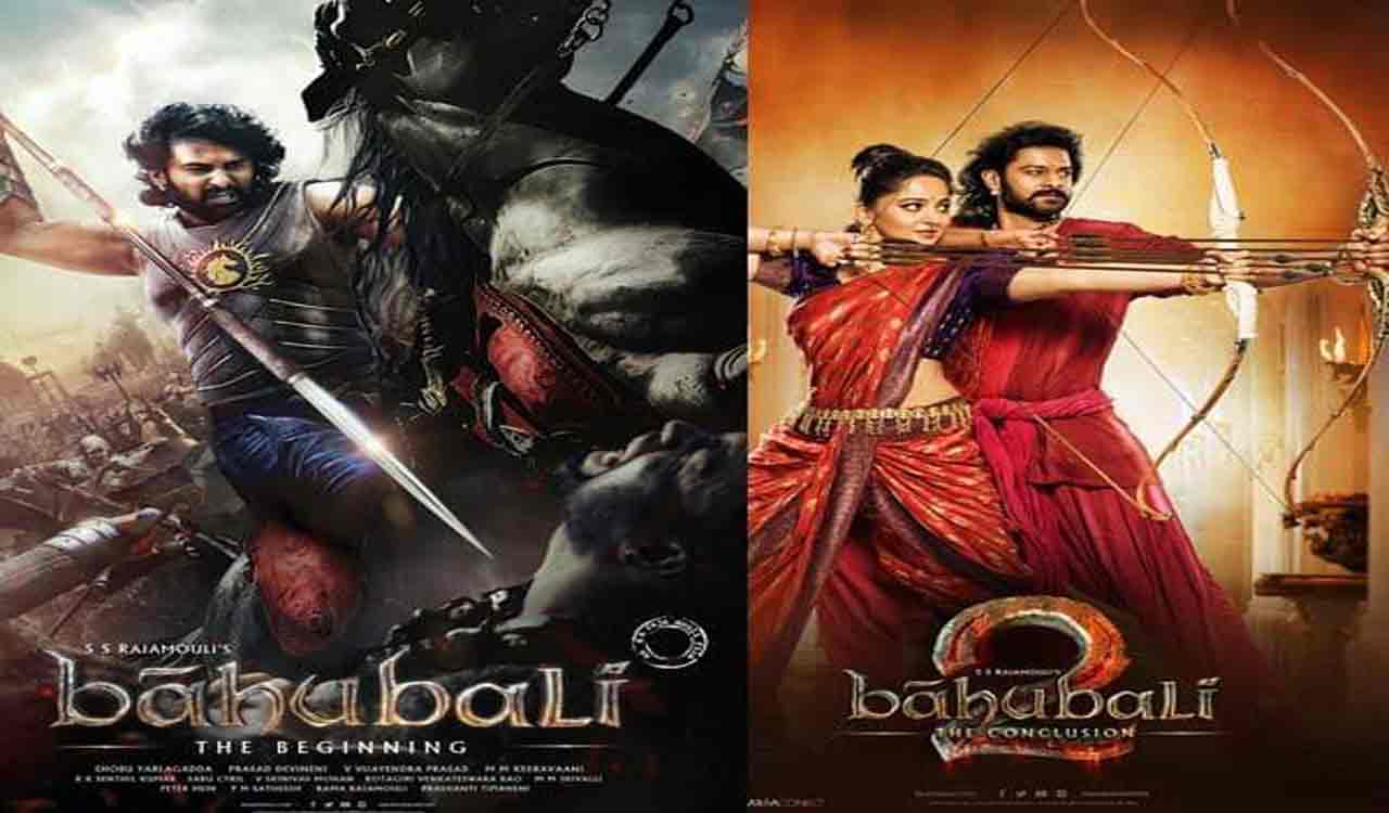 Prabhas' evergreen blockbusters 'Bahubali', 'Bahubali 2' are still topping  charts - Telangana Today