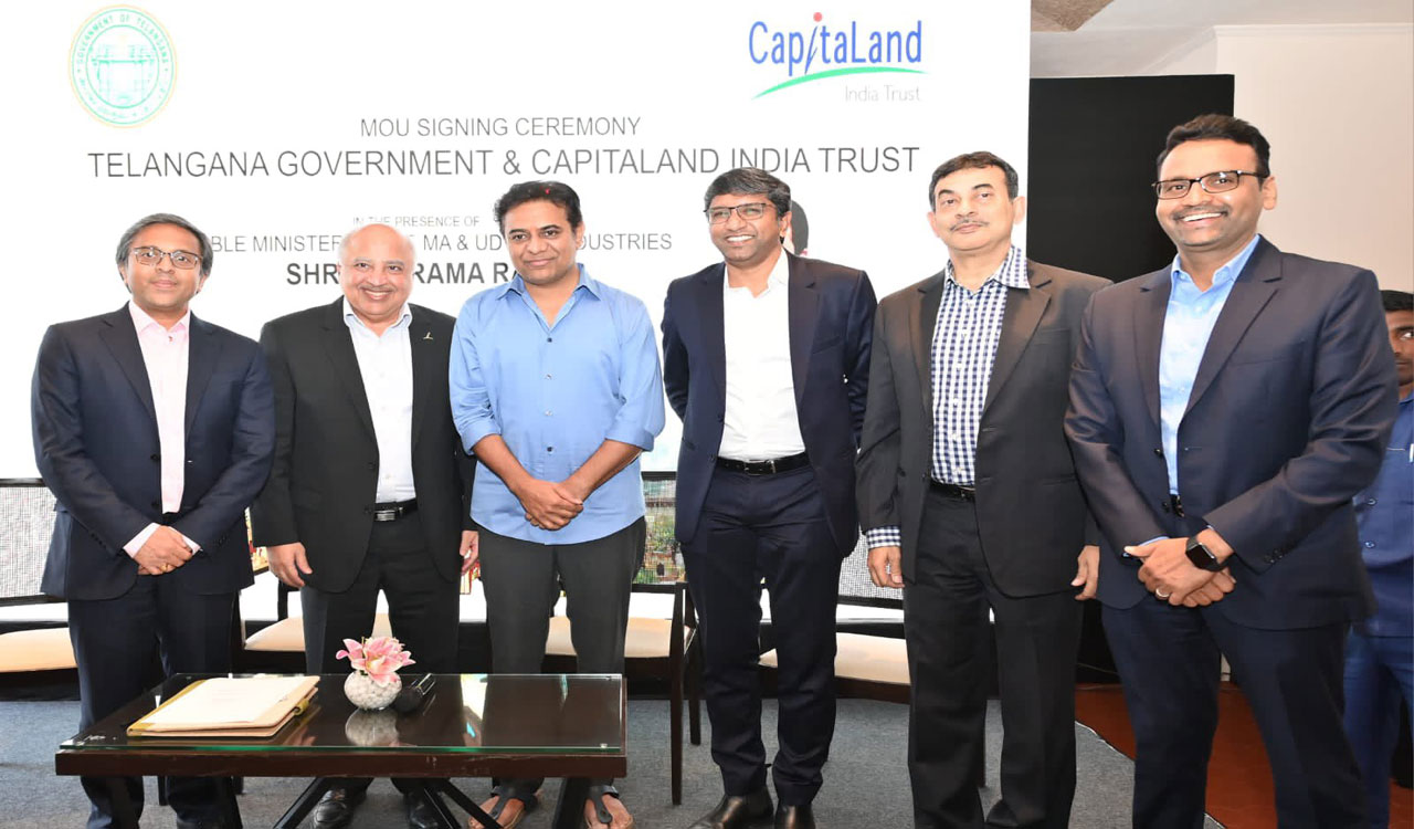 CapitaLand announces plans to invest Rs 6,200 crore in Telangana