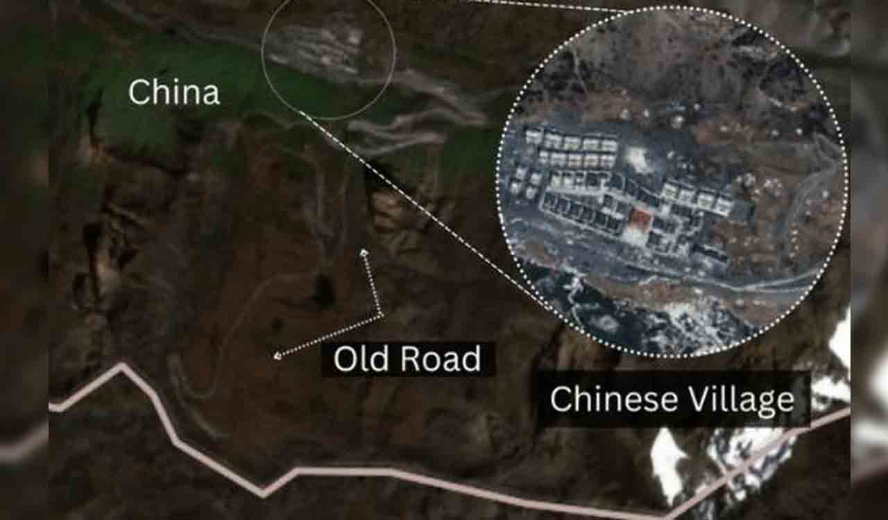 ‘China built villages, constructed road near border’
