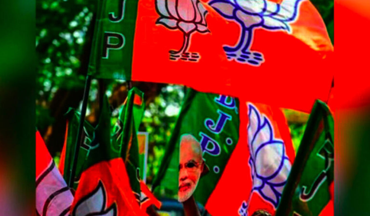 Disturbances in Telangana BJP become point of discussion in social media