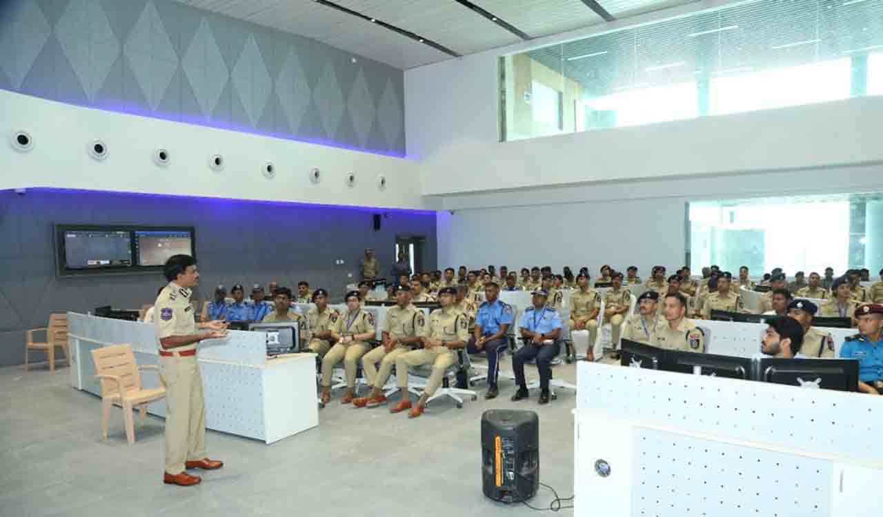 Hyderabad: IPS probationers visit Integrated Command Control Centre