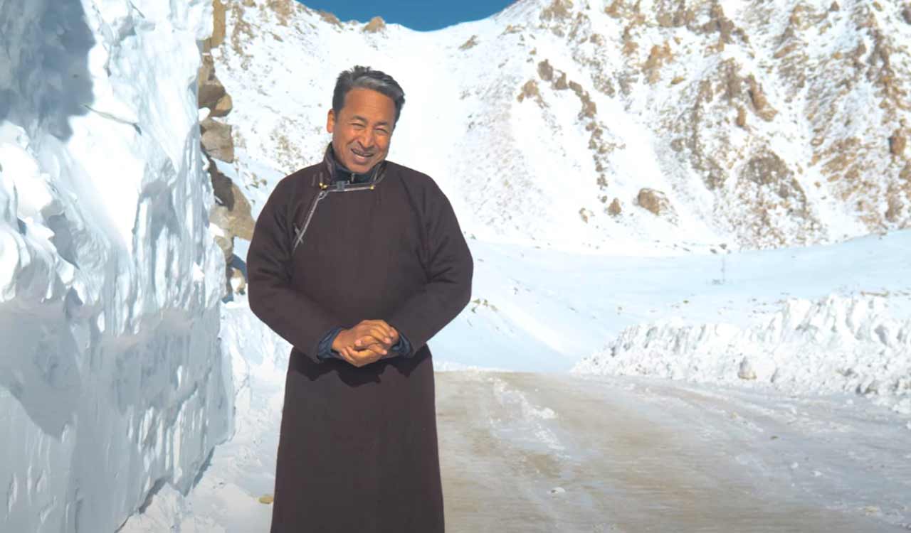 Sonam Wangchuk urges PM Modi for climate mitigation, says 2/3rd of Ladakh glaciers endangered