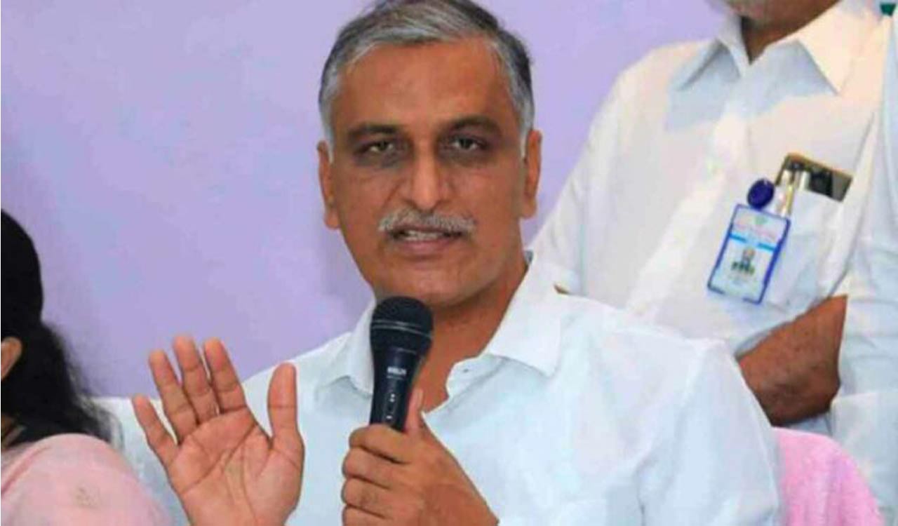 Harish Rao writes to union Finance Minister, seeks release of Rs 495 crore wrongly transferred to AP