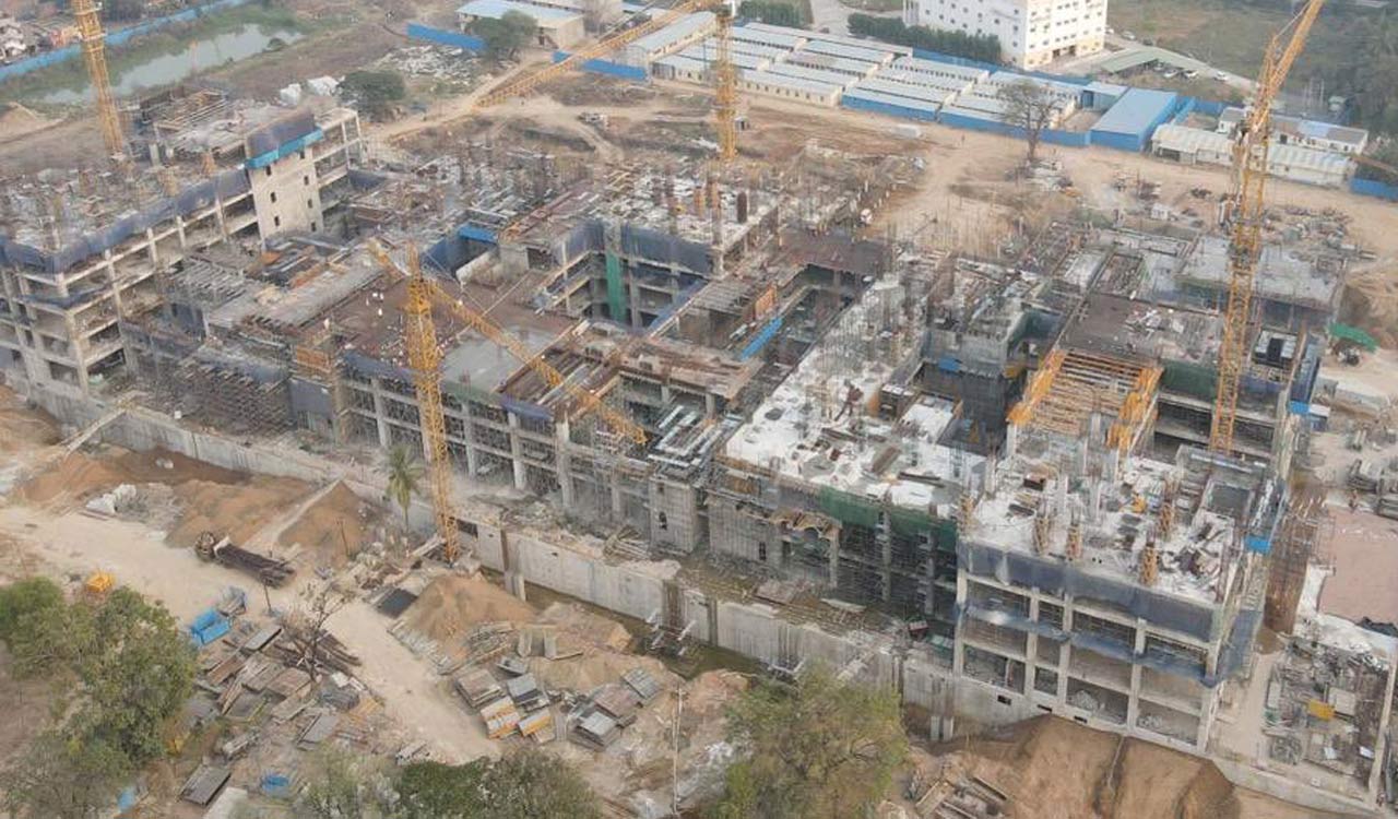 Telangana’s largest govt hospital to be ready soon