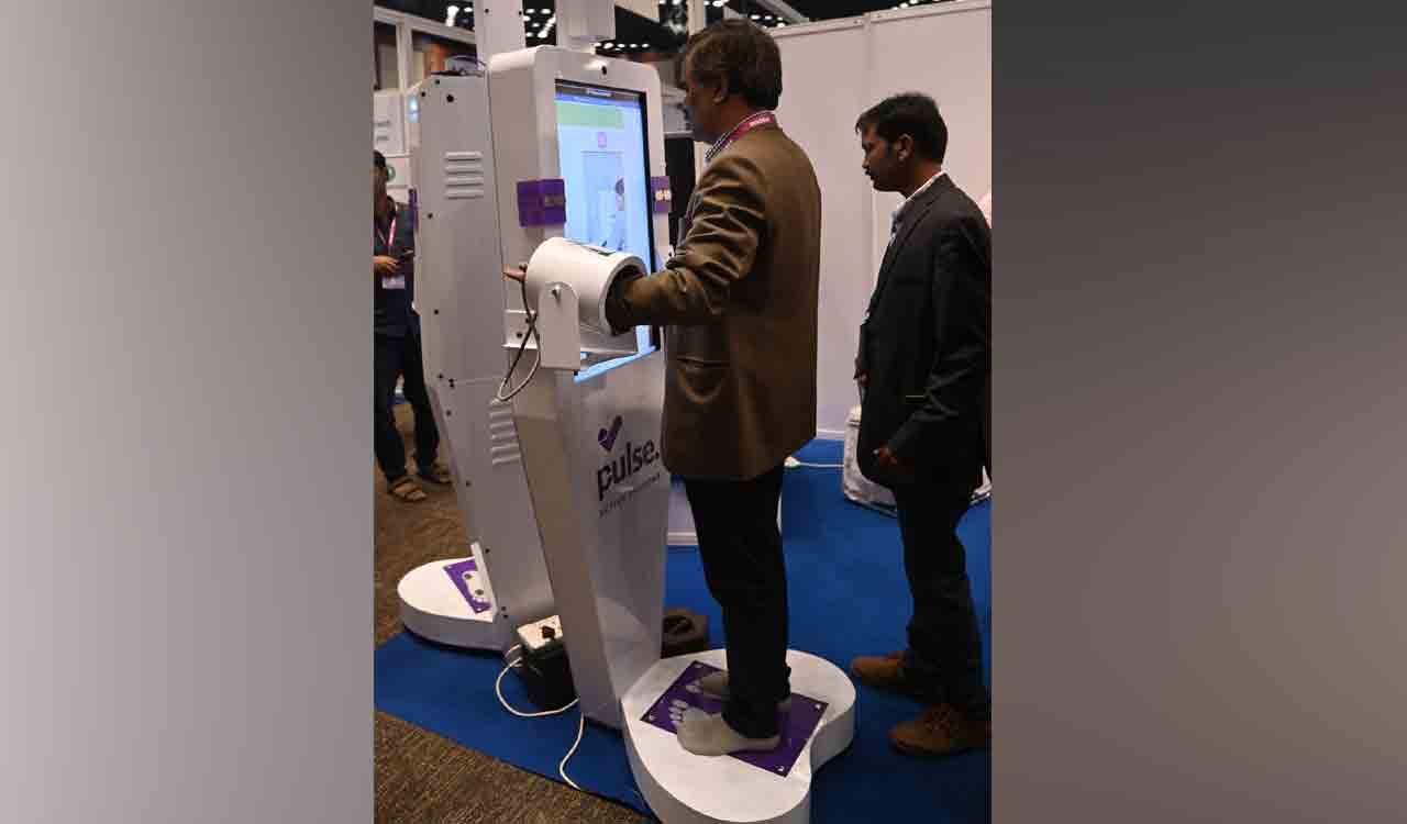 BioAsia 2023: This made in Telangana machine makes health checkups fun