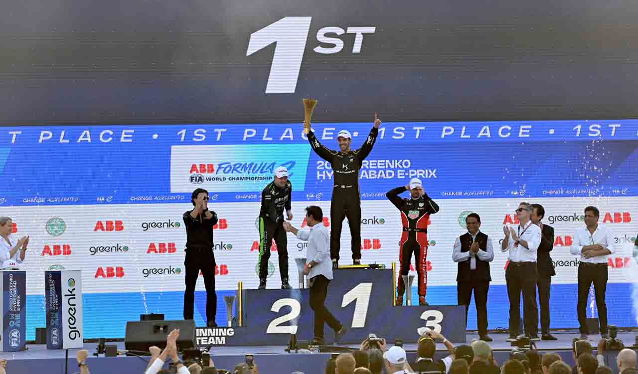 Penske’s Vergne wins drama-filled inaugural Hyderabad E-Prix