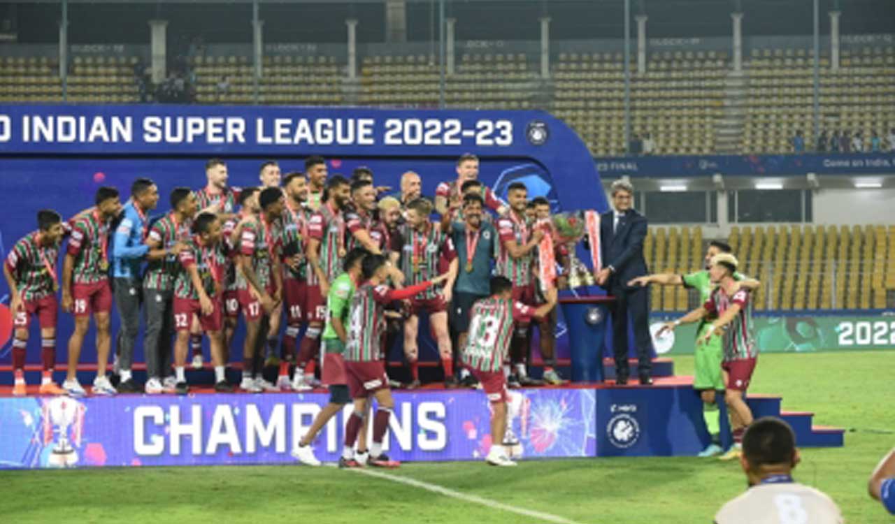 ISL 2022-23: ATK Mohun Bagan lift trophy after thrilling win over Bengaluru FC