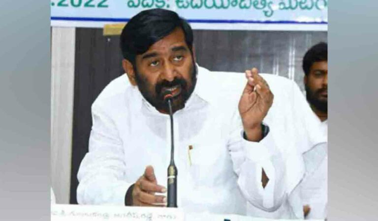 File Photo of Energy Minister Jagdish Reddy