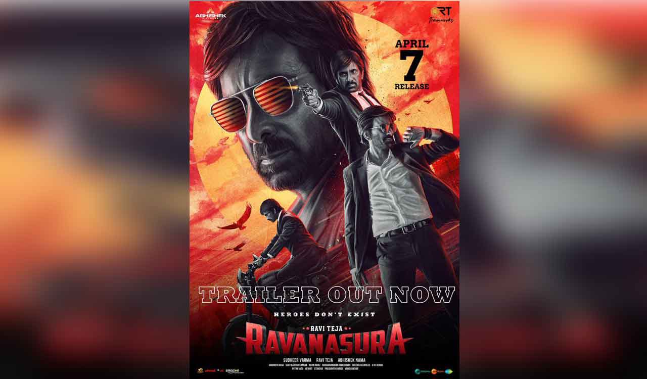 Ravanasura' trailer: Ravi Teja turns out to be an artist of crimes ...
