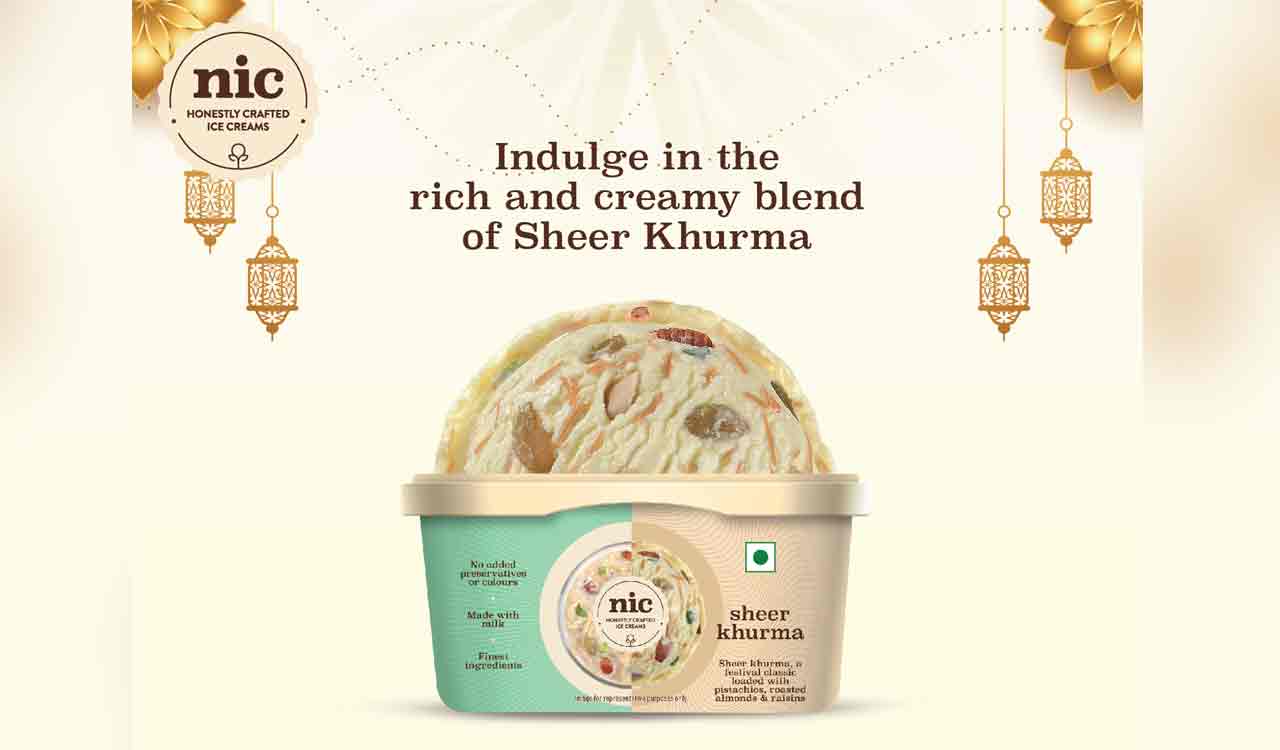 NIC lance la crème glacée Sheer Khurma pour une touche innovante sur le dessert traditionnel
