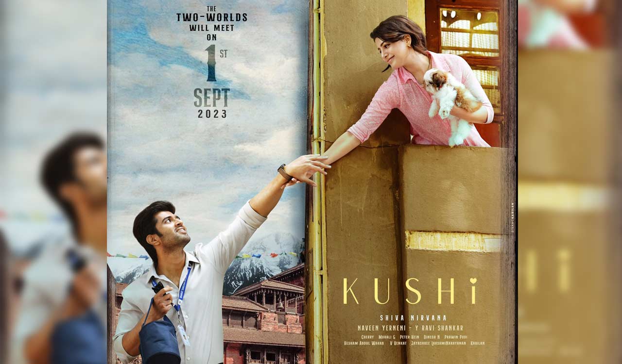 Vijay Deverakonda and Samantha's 'Kushi' movie release date has been  announced - Telangana Today