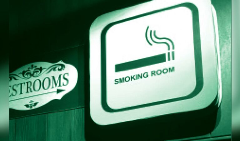 designated smoke rooms