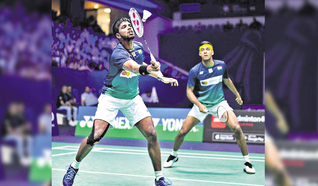 Satwik-Chirag duo fly India flag at Swiss Open, reach men's doubles final