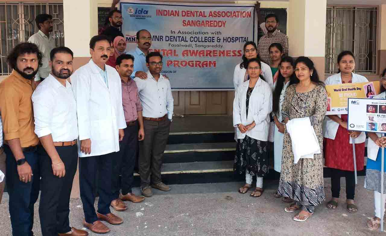 World Oral Health Day observed in Sangareddy