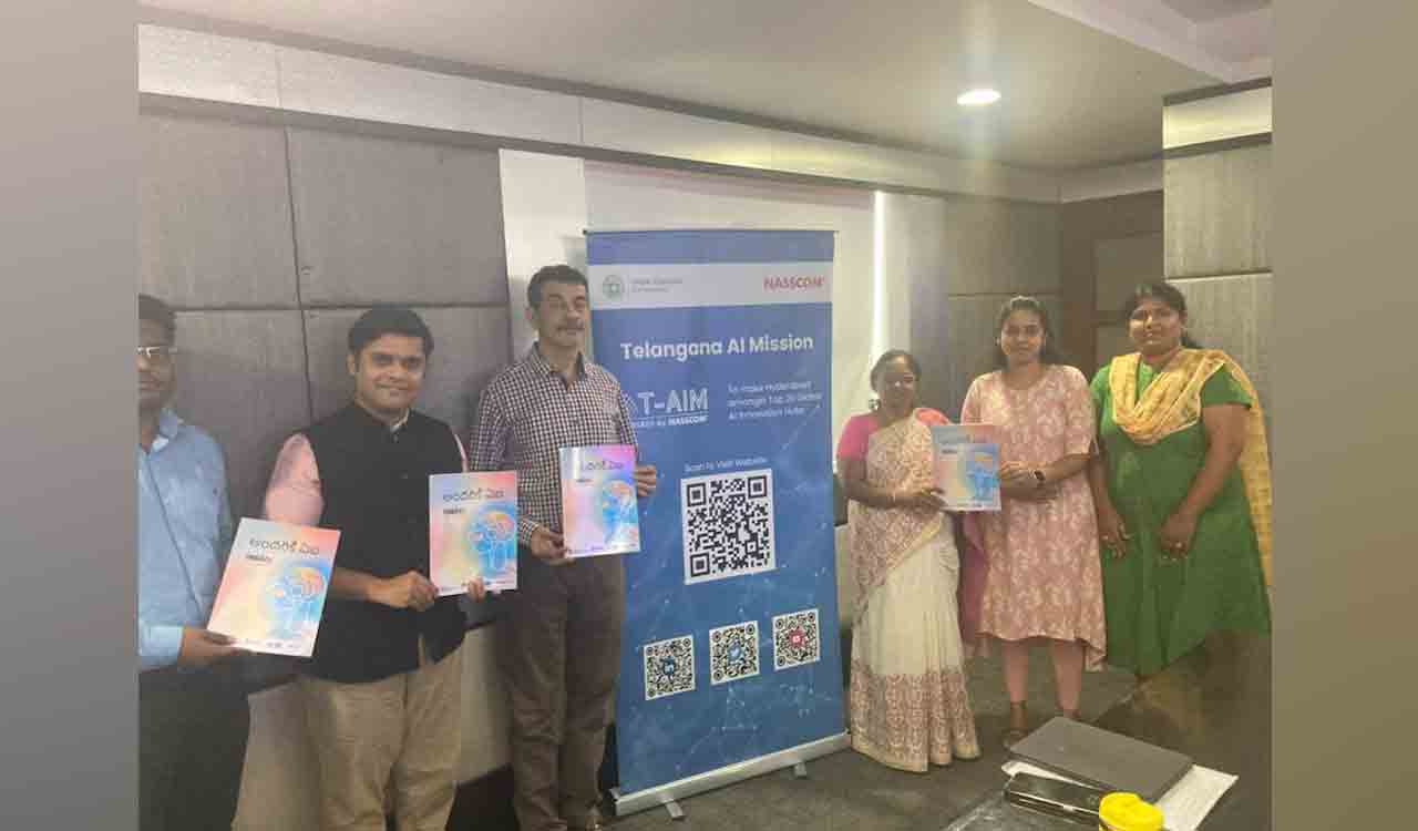 Telangana AI Mission, INDIAai launch ‘AI for Everyone’ booklet in Telugu