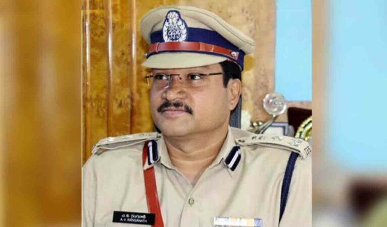 File Photo of Warangal Police Commissioner AV Ranganath