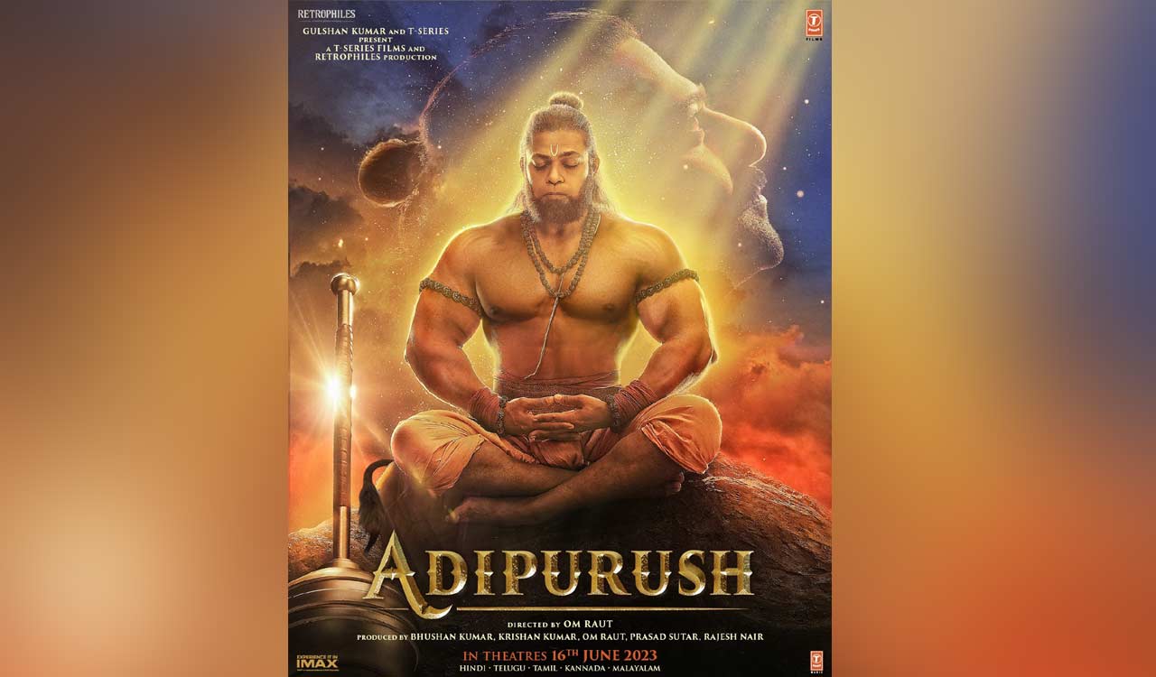 Adipurush makers release new poster on Hanuman Jayanti - Telangana ...