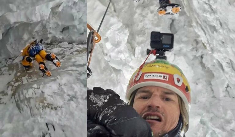 Dramatic Video Shows Polish Climber Rescuing Missing Indian
