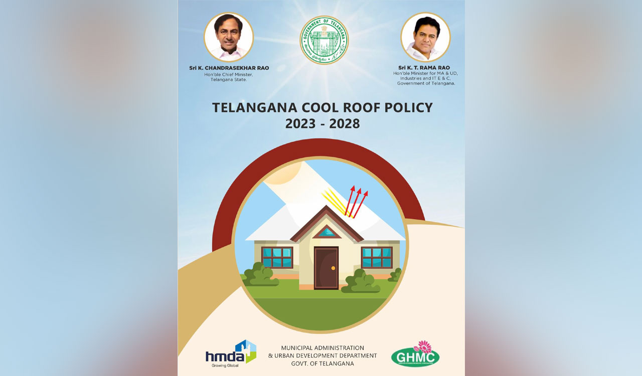 India's first Cool Roof Policy launched in Telangana - Telangana Today