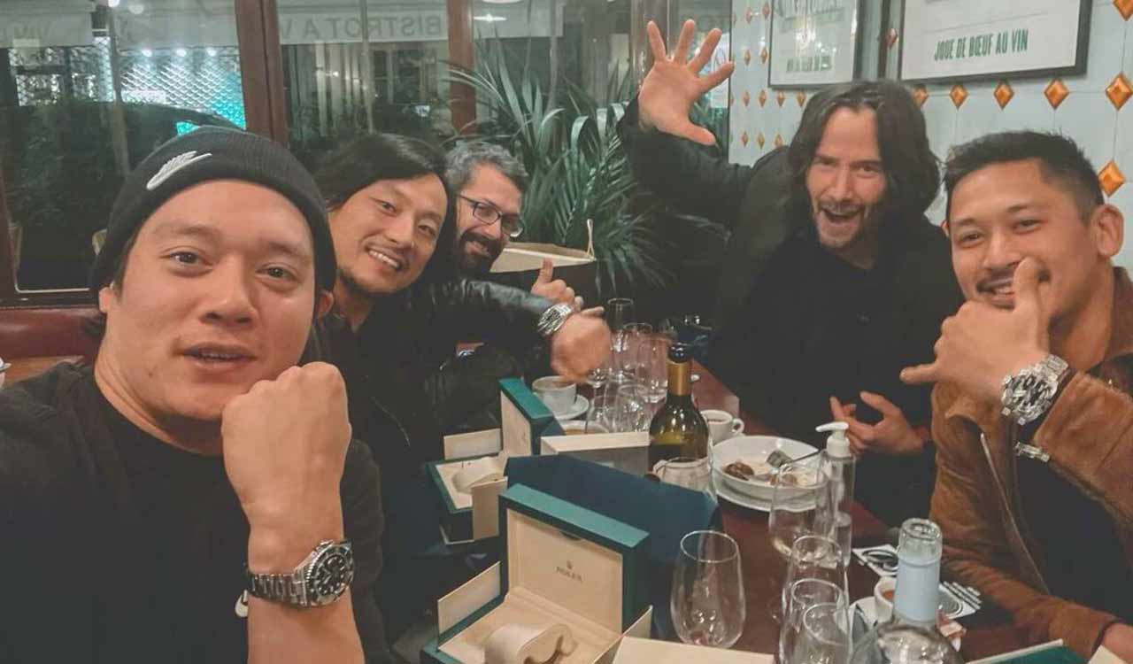 Hollywood star Keanu Reeves gifts ‘John Wick’ stunt team engraved Rolex watches
