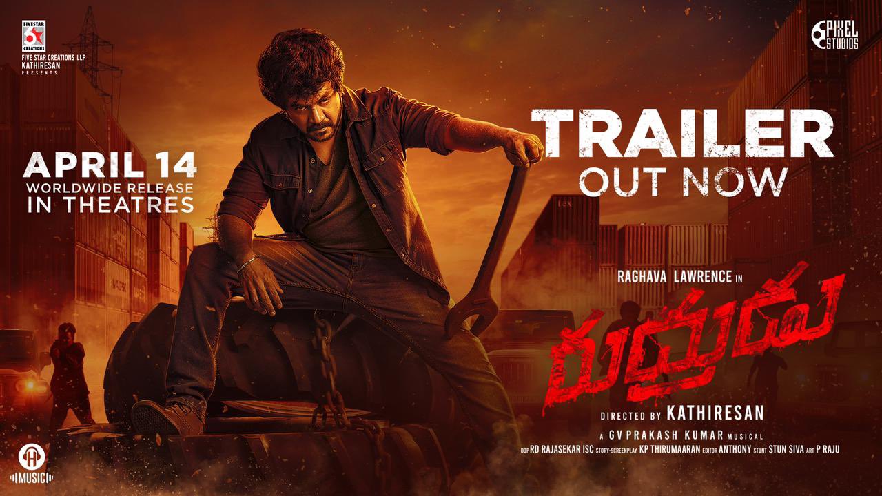 Raghava Lawrence’s Rudrudu Telugu trailer is commercially packed