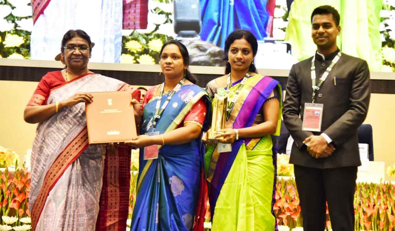 Telangana outperforms other States, bags 13 awards : National Panchayat Awards 2023