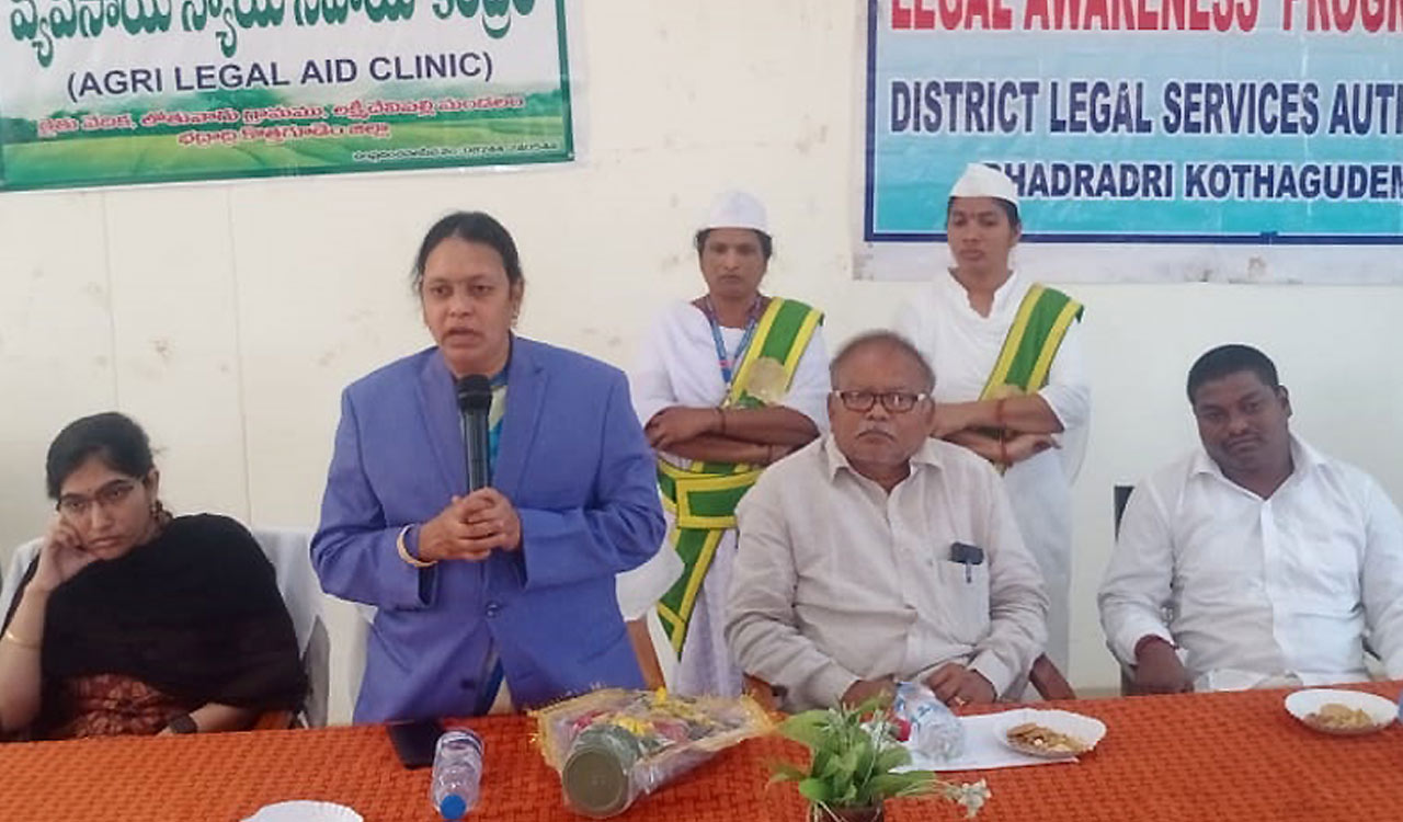 Agricultural Legal Aid Clinic inaugurated in Kothagudem