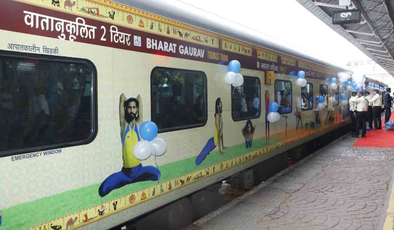Bharat Gaurav Train begins its 5th trip from Secunderabad station