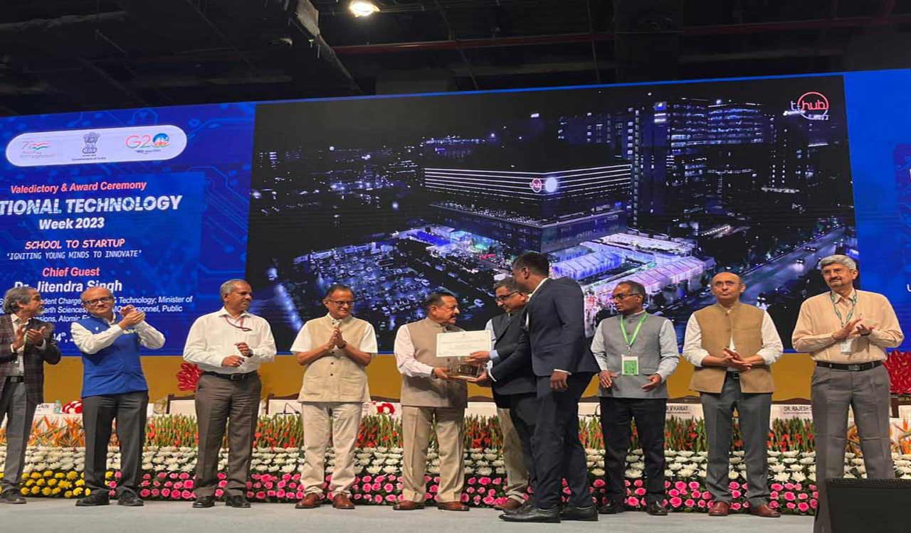 Telangana’s T-Hub wins National Technology Award