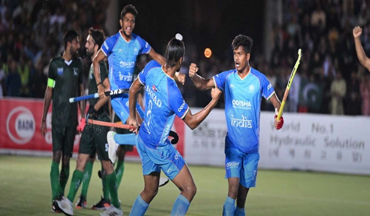 Hockey: India beat arch-rivals Pakistan 2-1 to emerge Junior Asia Cup champions